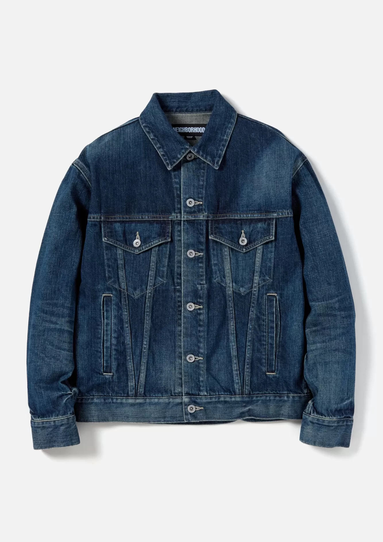 NEIGHBORHOOD Jackets>Washed Denim Type-4 Jacket