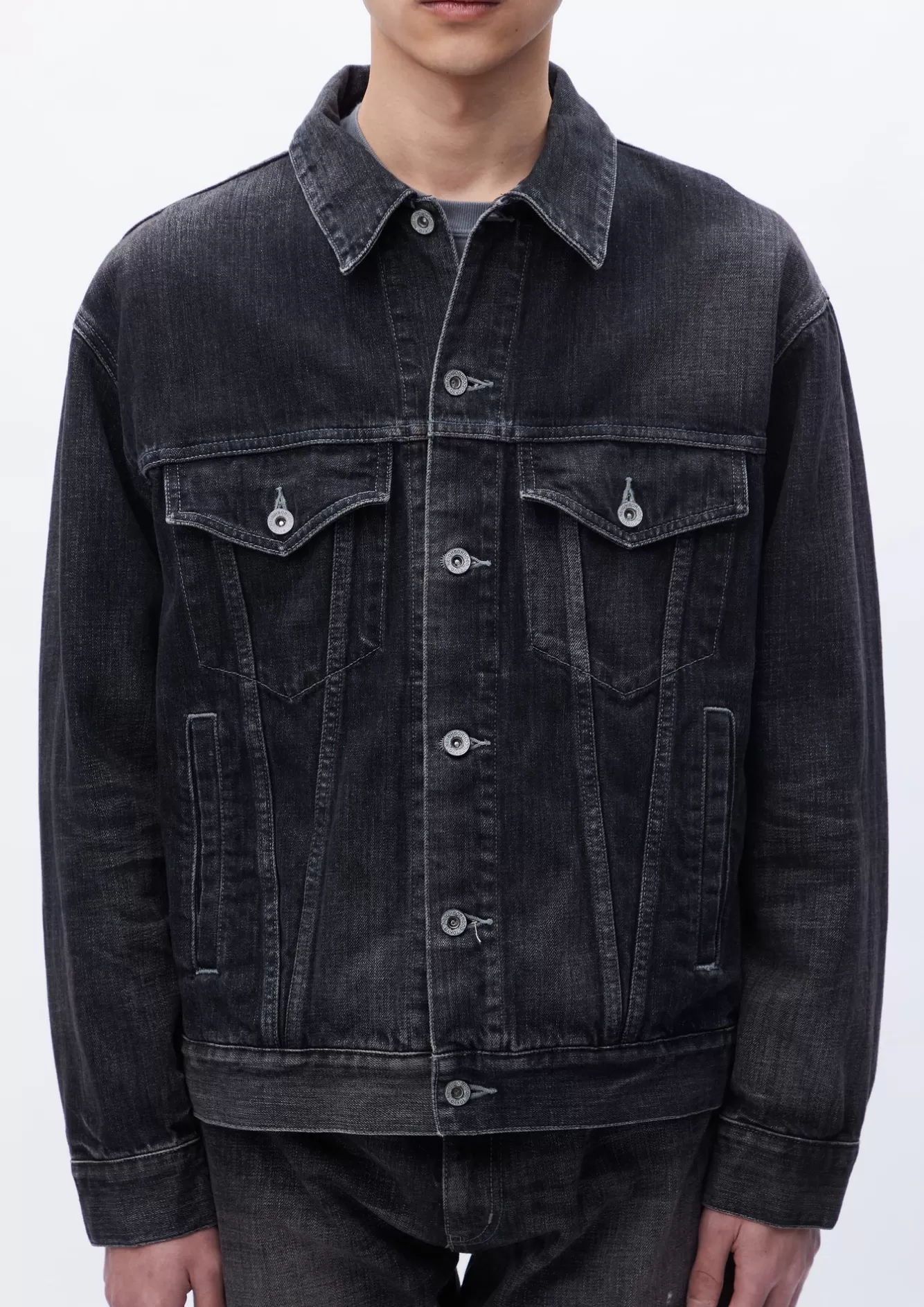NEIGHBORHOOD Jackets>Washed Denim Type-4 Jacket