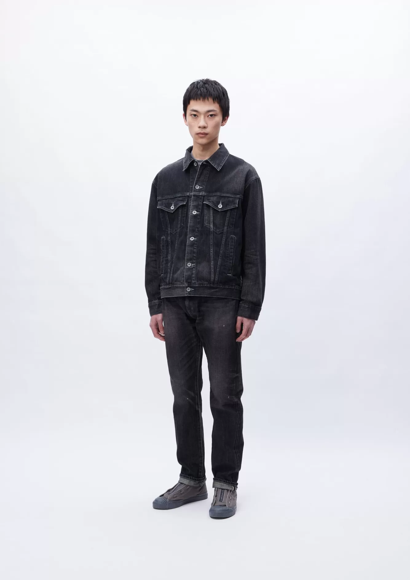 NEIGHBORHOOD Jackets>Washed Denim Type-4 Jacket